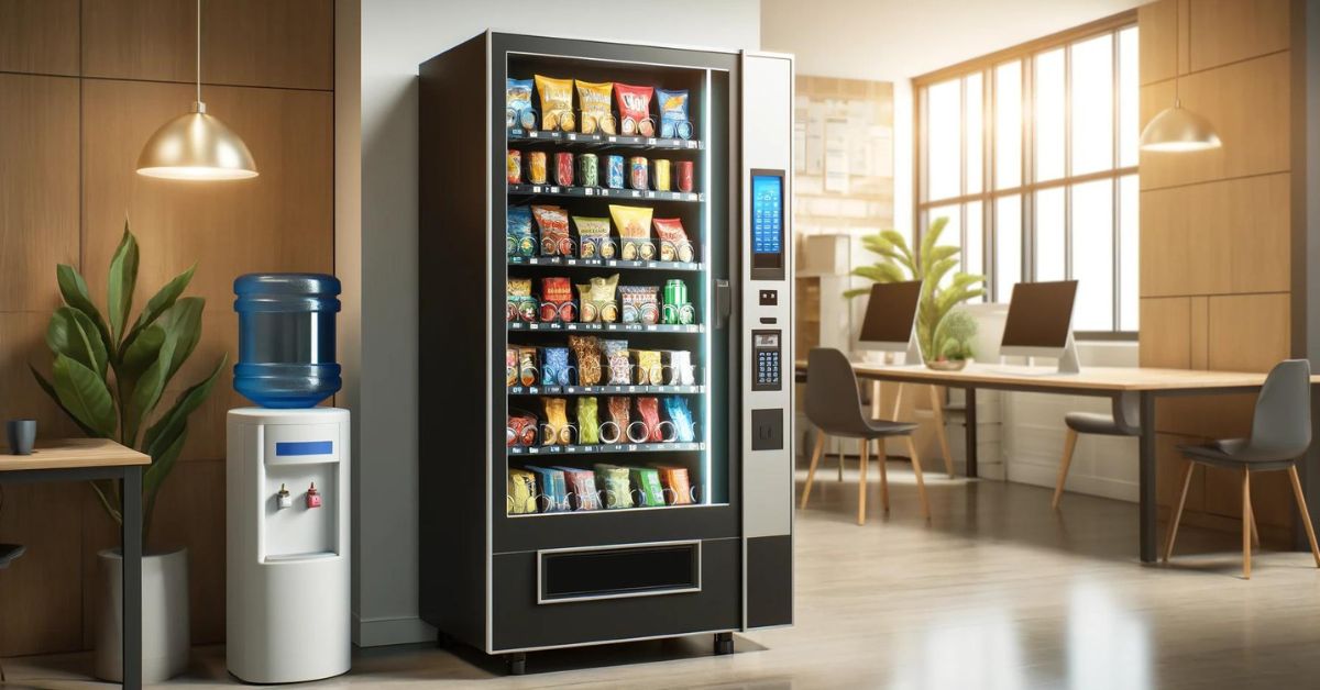 Office with vending machine