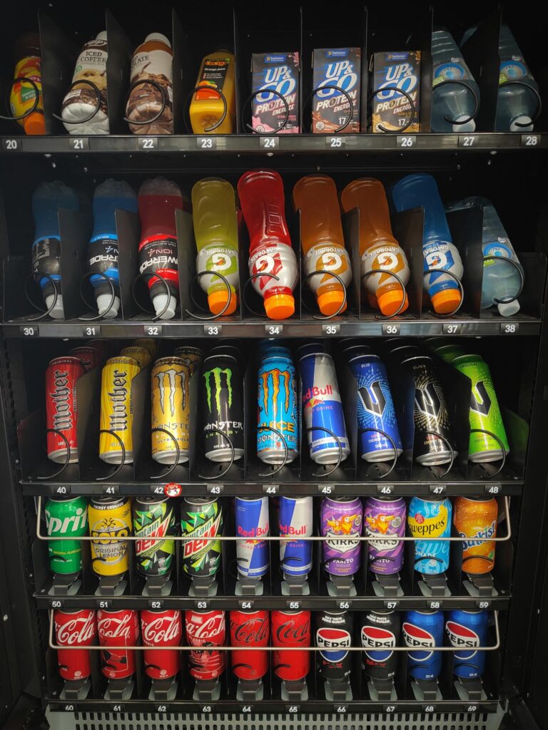 Drink only - free vending